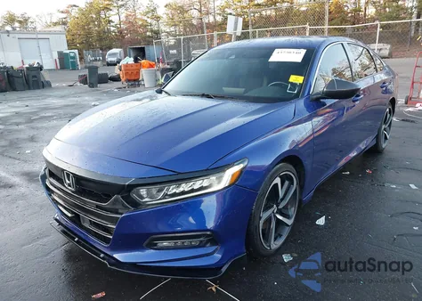 2018 Honda Accord Sport from USA, damaged, VIN 1HGCV1F37JA125774